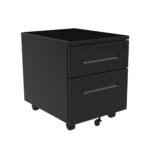 Kontenerek pod biurko metalowy 120 - czarny