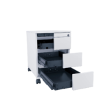 Kontenerek pod biurko LOFT Flex 4+1 - Dąb Lancelot - obrazek 5