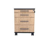 Kontenerek pod biurko LOFT Flex 3+1 - Dąb Olejowany - obrazek 3