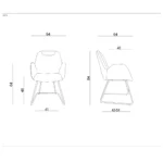 Fotel konferencyjny City - obrazek 4