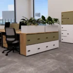 Locker biurowy - wizualizacja