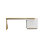 Biurko EIRA dąb lancelot z kontenerkiem - obrazek 6