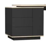 Biurko EIRA dąb olejowany z kontenerkiem - obrazek 7