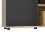 Szafka biurowa LOFT HYGGE 100 cm Dąb Olejowany 2OH - obrazek 6