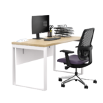 Biurko loftowe - dąb olejowany - obrazek 5