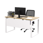 Biurko loftowe - dąb olejowany - obrazek 7