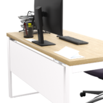 Biurko loftowe - dąb olejowany - obrazek 9