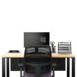 Biurko loftowe - dąb olejowany - obrazek 12