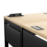 Biurko narożne dąb olejowany LOFT - obrazek 12