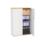 Szafka biurowa LOFT HYGGE 100 cm Dąb Lancelot 4OH - obrazek 4